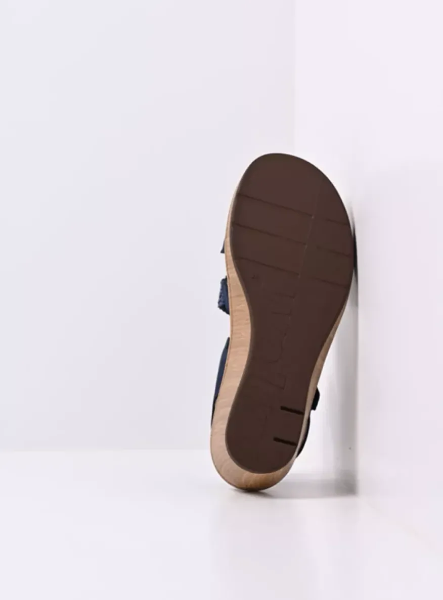 La Jolla - denim effectleer