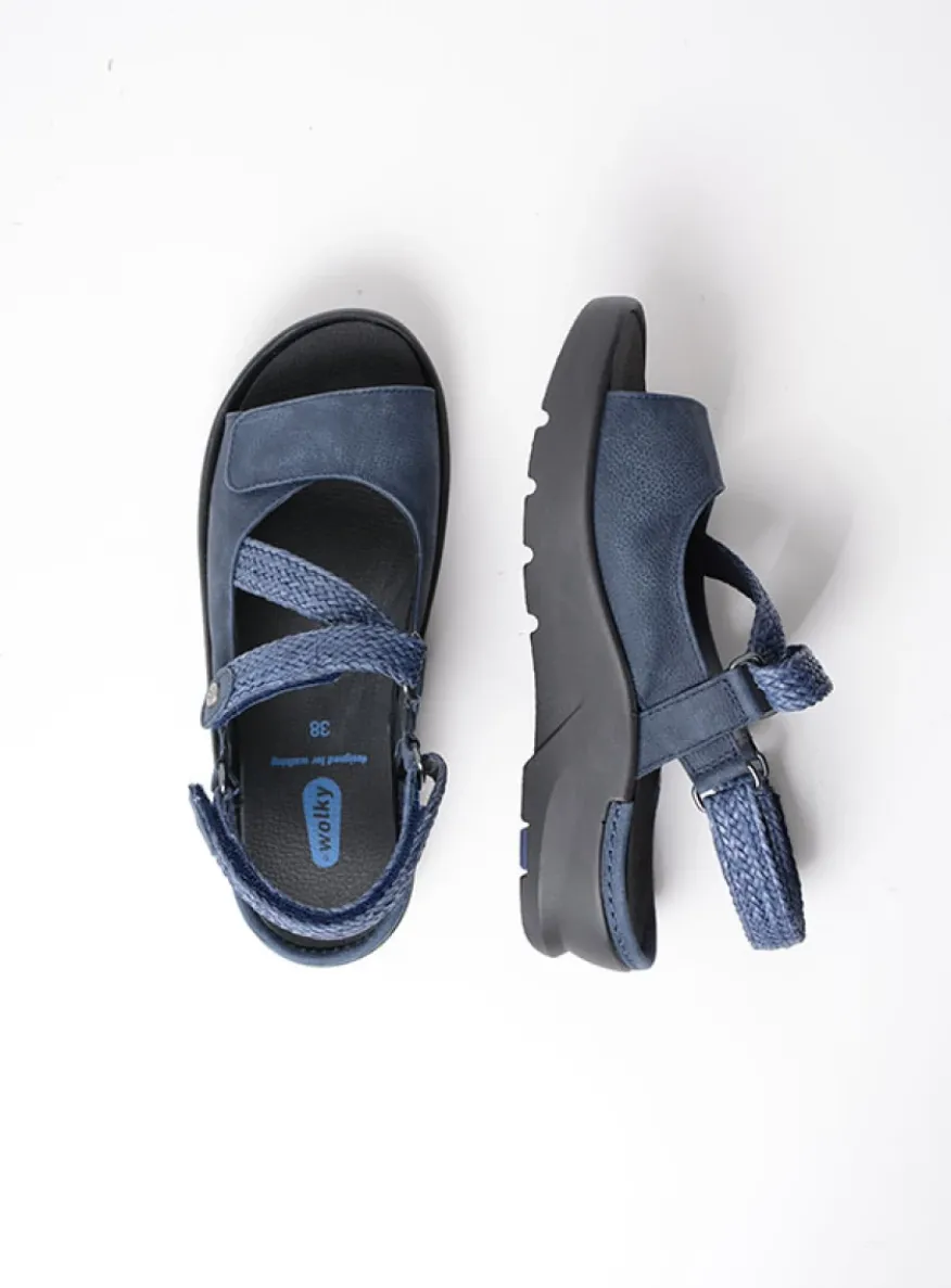 Lisse - denim nubuck