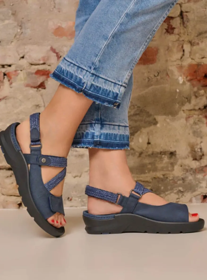 Lisse - denim nubuck