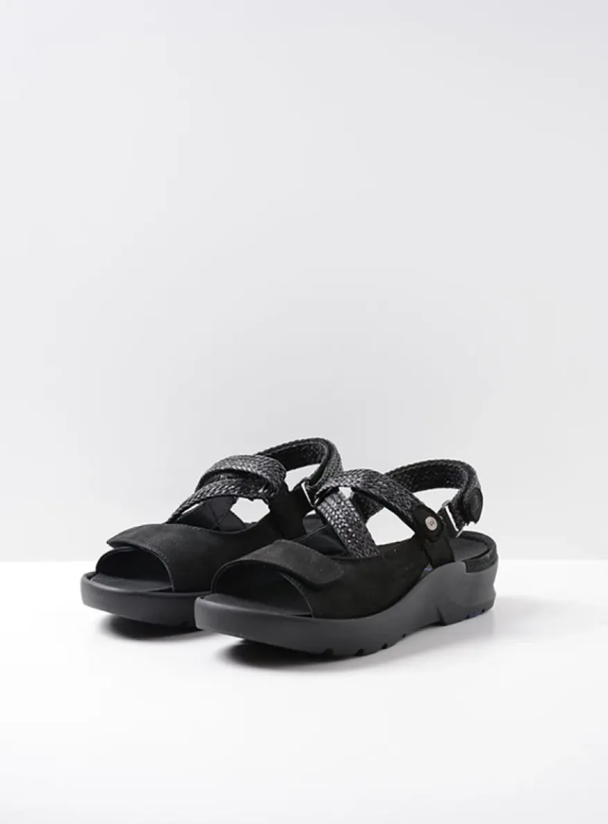 Lisse - zwart nubuck