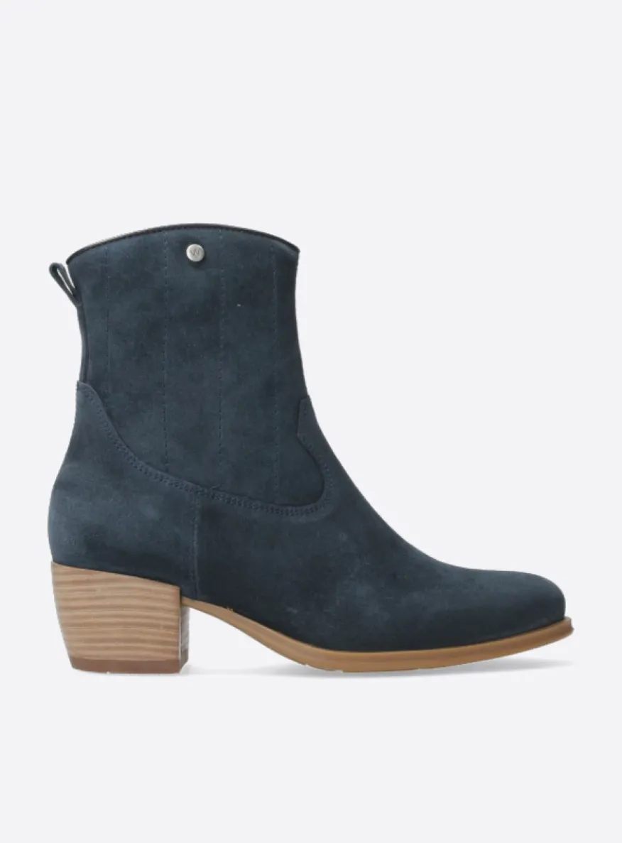 Lubbock - blauw zomer suede
