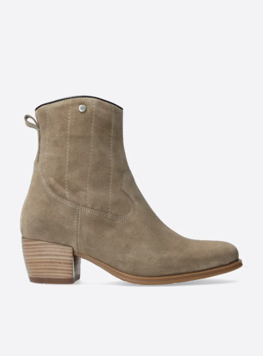 Lubbock HV - taupe zomer suede