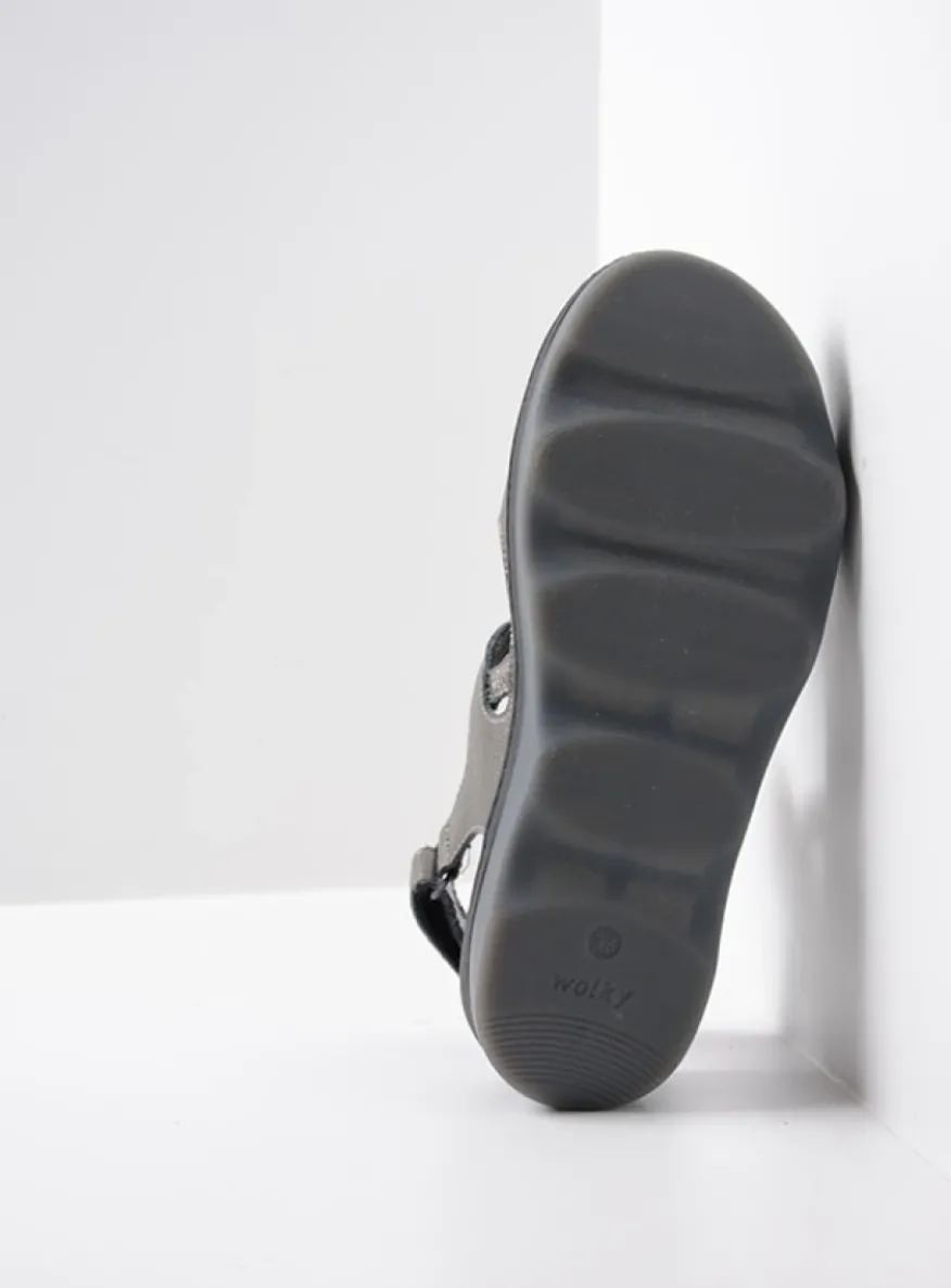 Medusa - antraciet leer