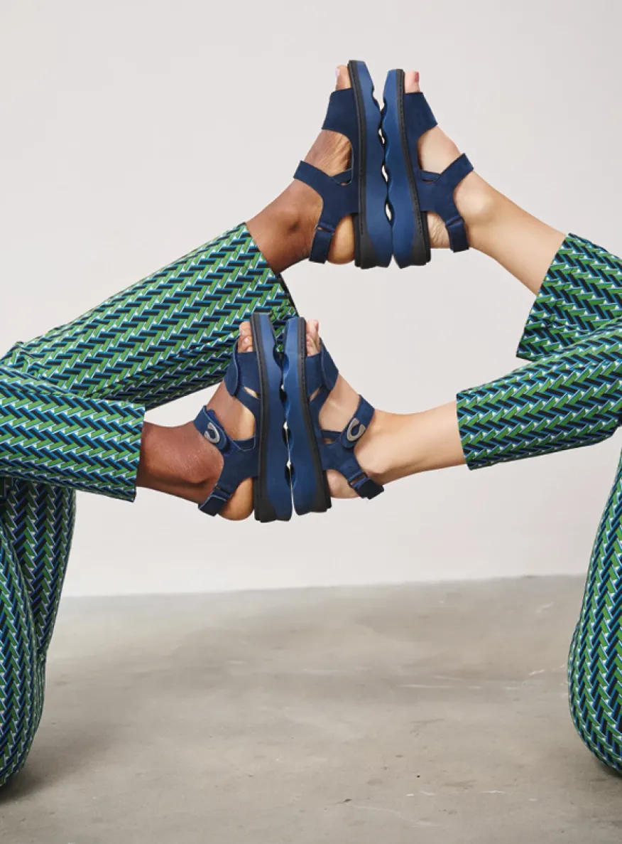 Medusa - denim nubuck