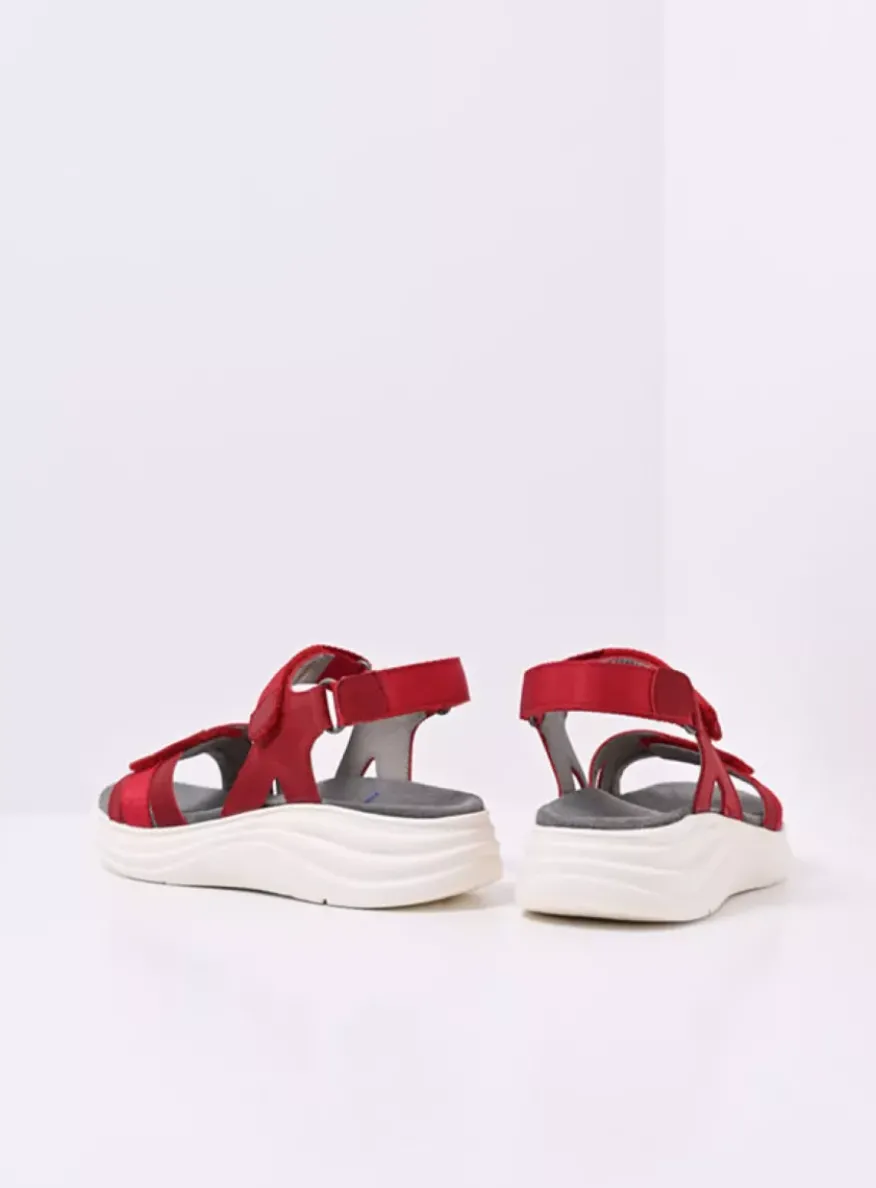 Miku - rood nubuck