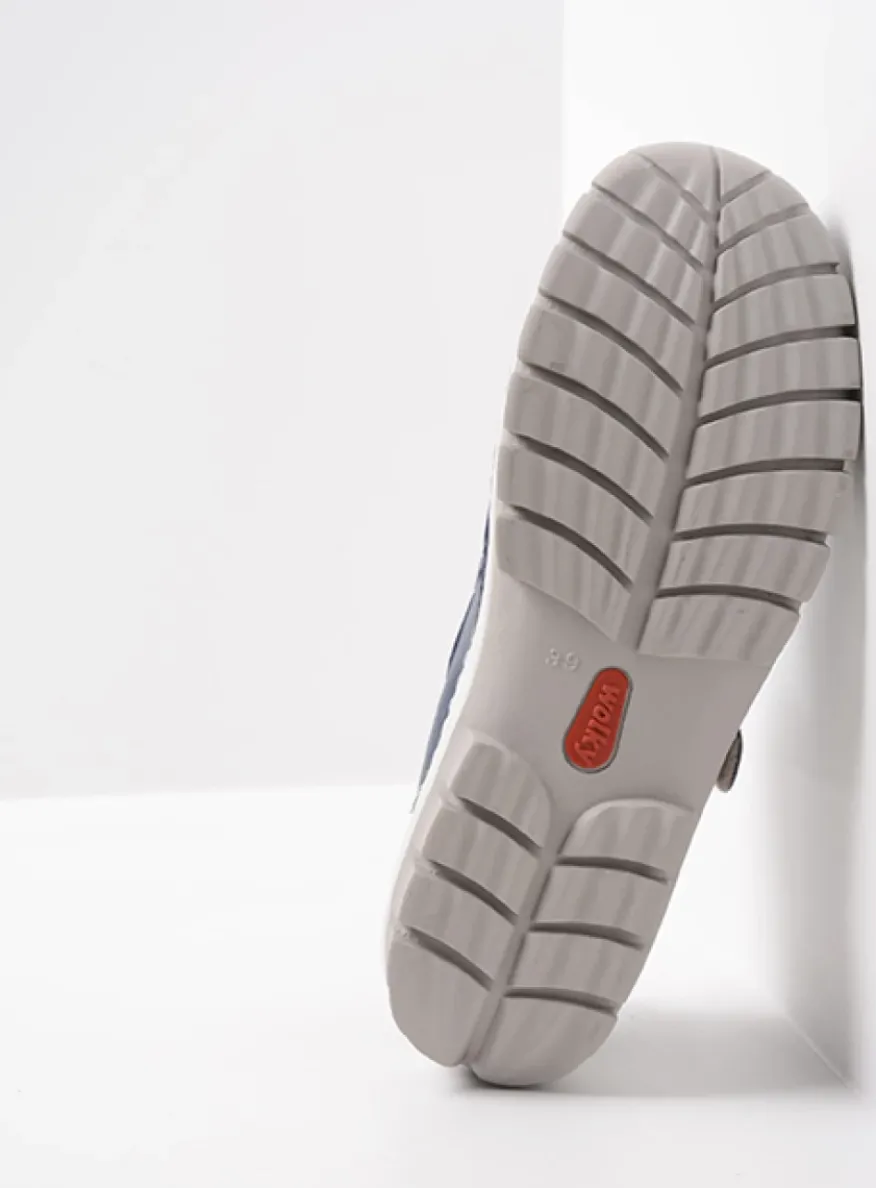 Move - blauw zomer leer