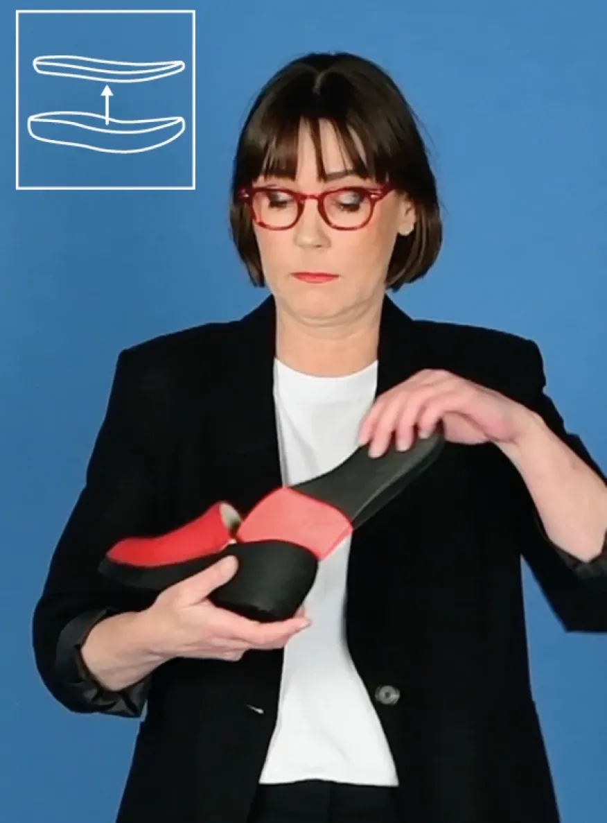 Multi Clog - zwart leer