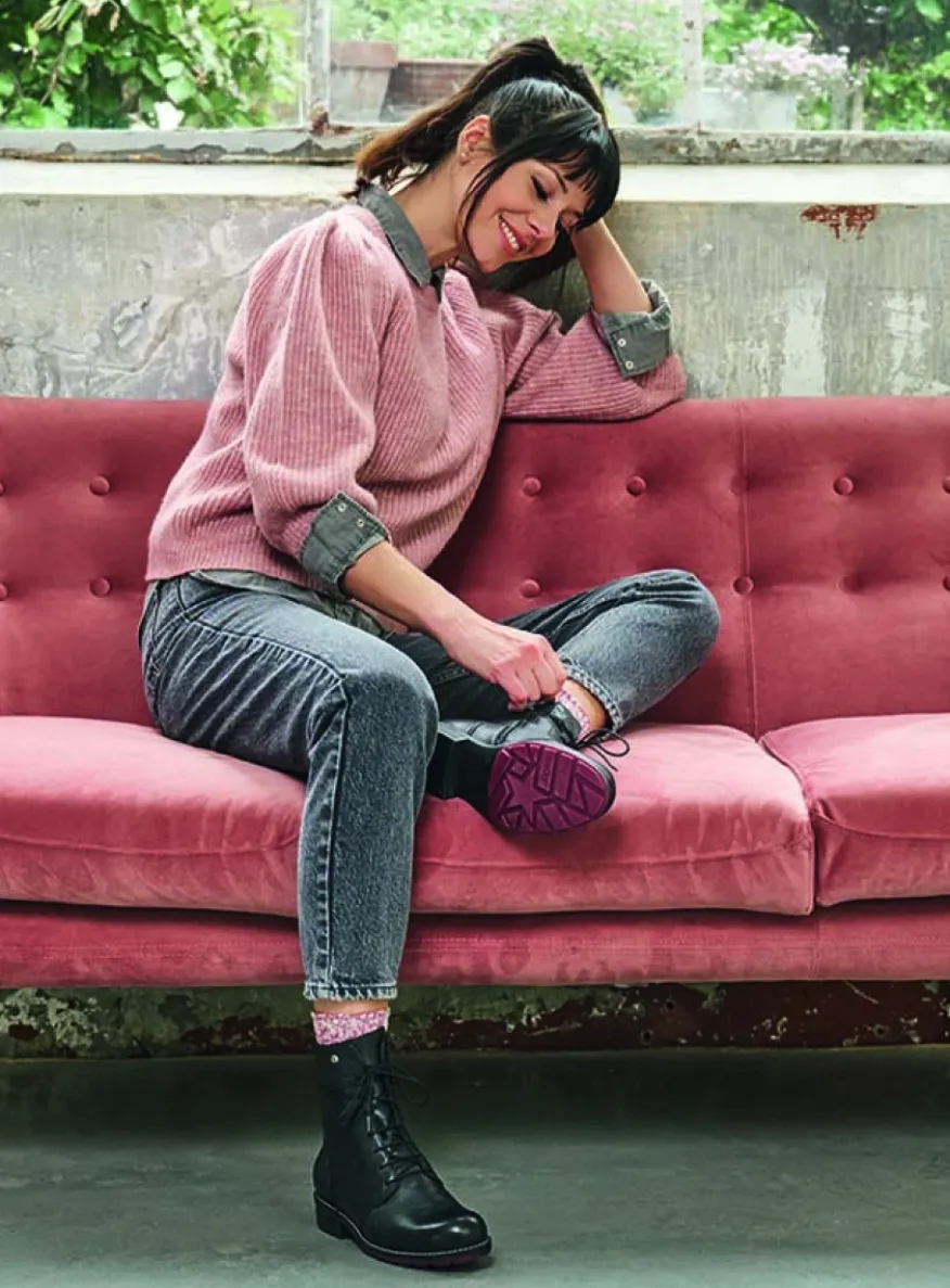 Murray XW - zwart leer