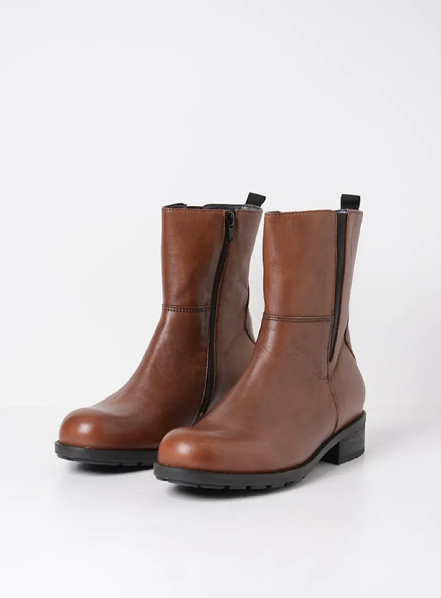 Neola HV - 20430 cognac leer