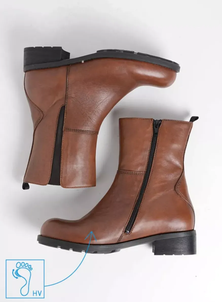 Neola HV - 20430 cognac leer