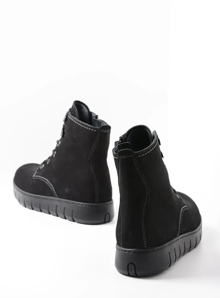 New Wave - zwart nubuck