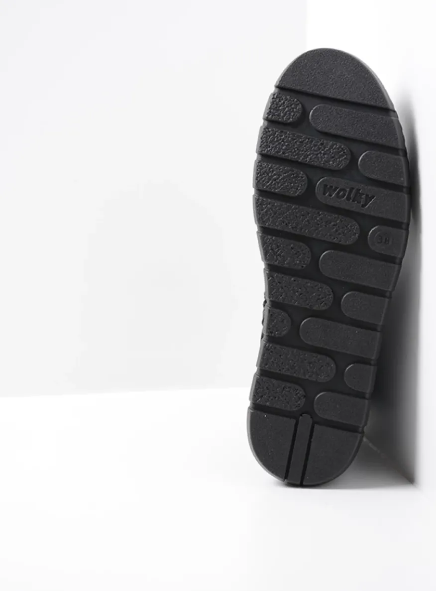 New Wave - zwart nubuck