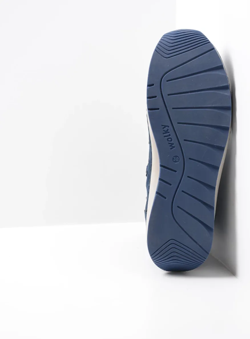 Ocean - denim nubuck