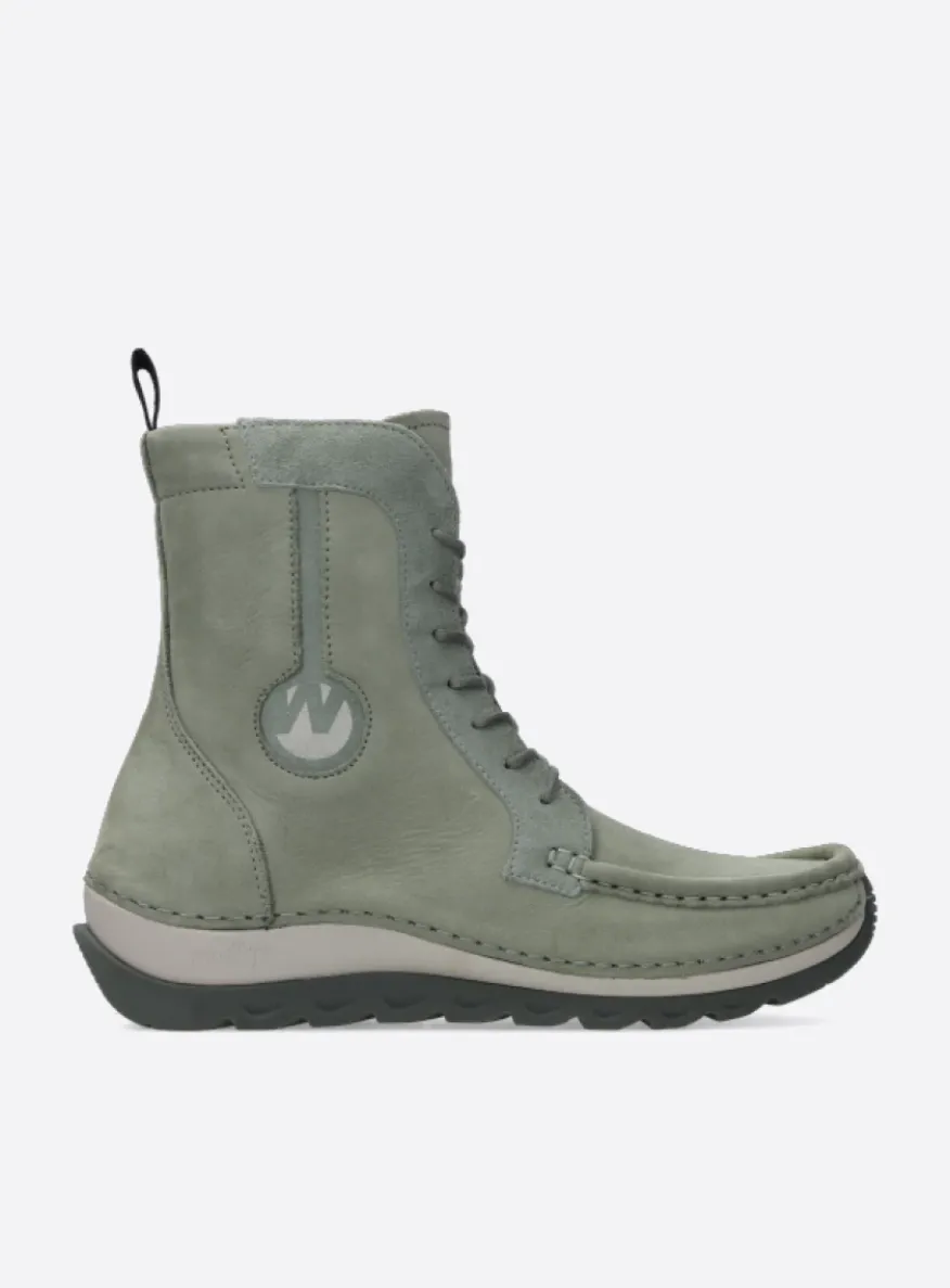 Ocean - grijsgroen nubuck