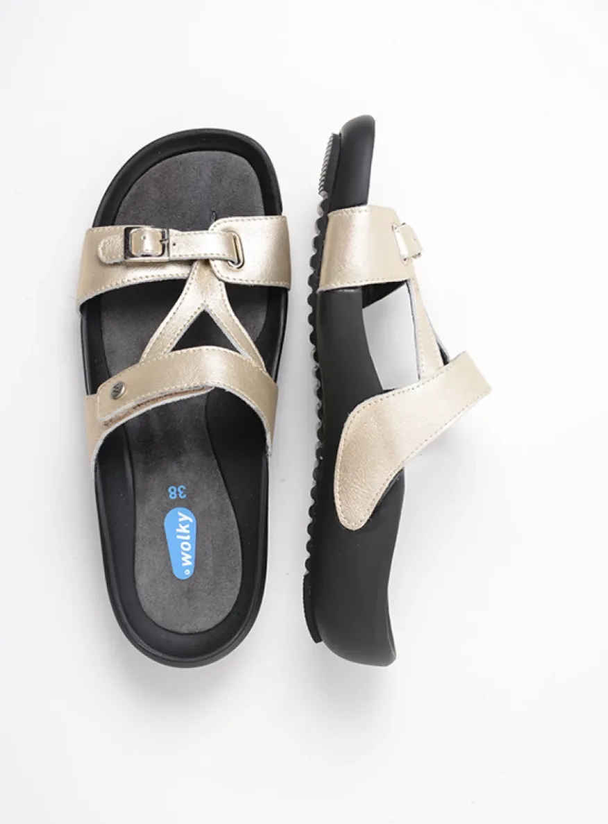 O'Connor - goud leer