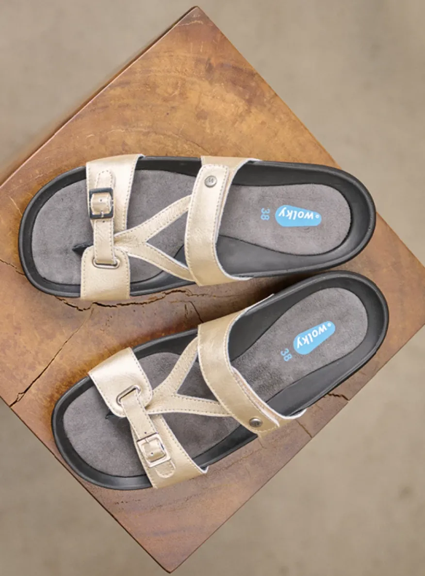 O'Connor - goud leer