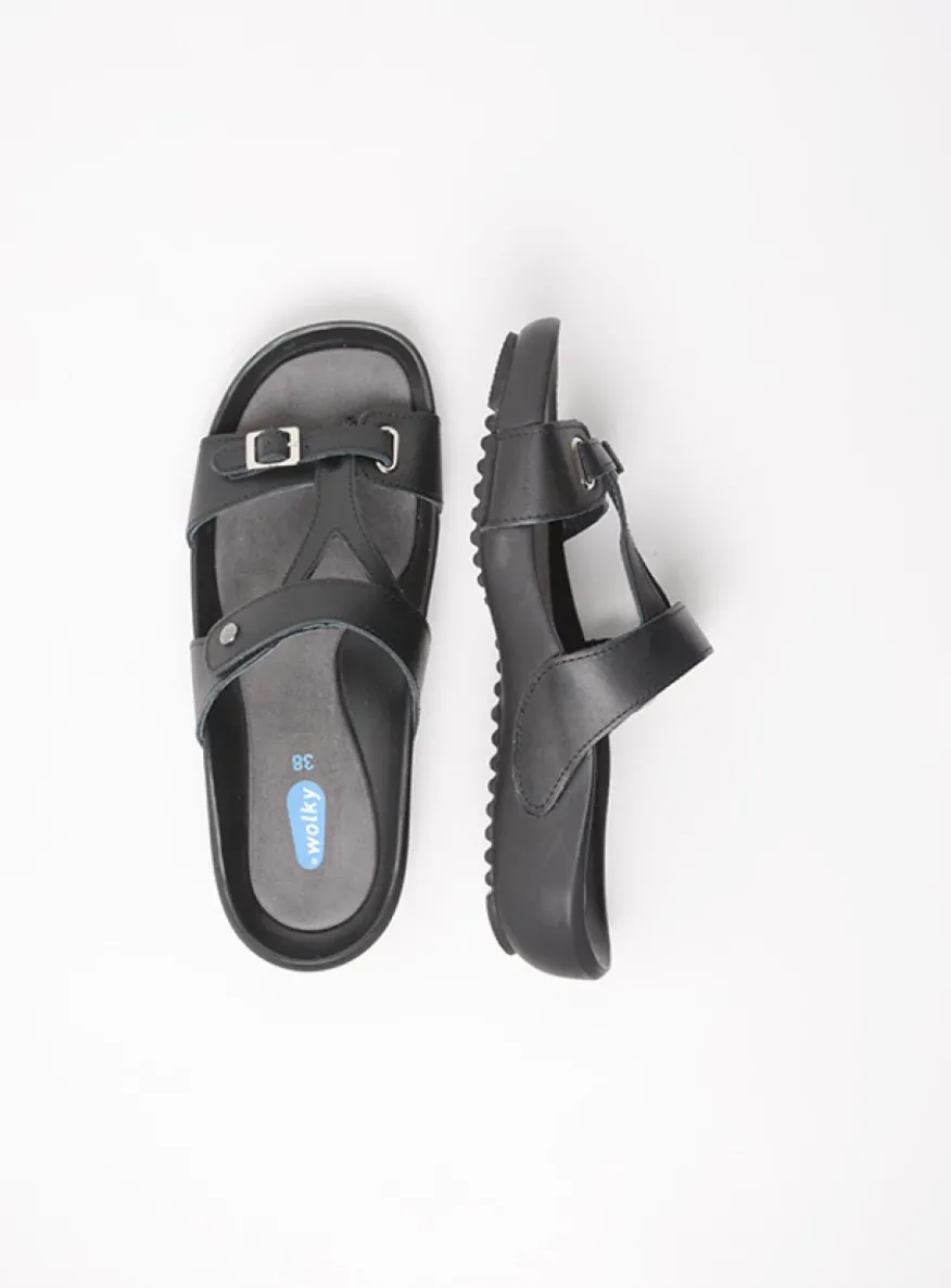 O'Connor - zwart leer