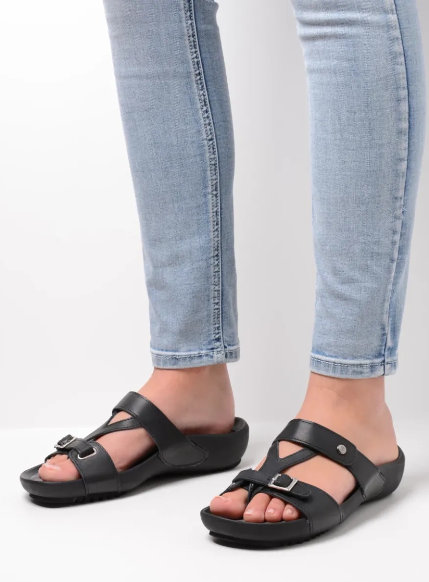 O'Connor - zwart leer