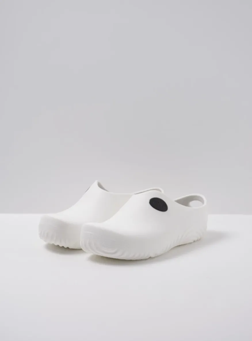 OK Clog-Klomp - wit PU