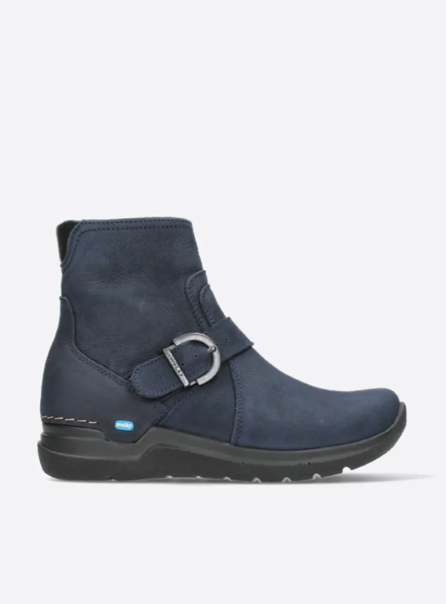 Okay - blauw nubuck