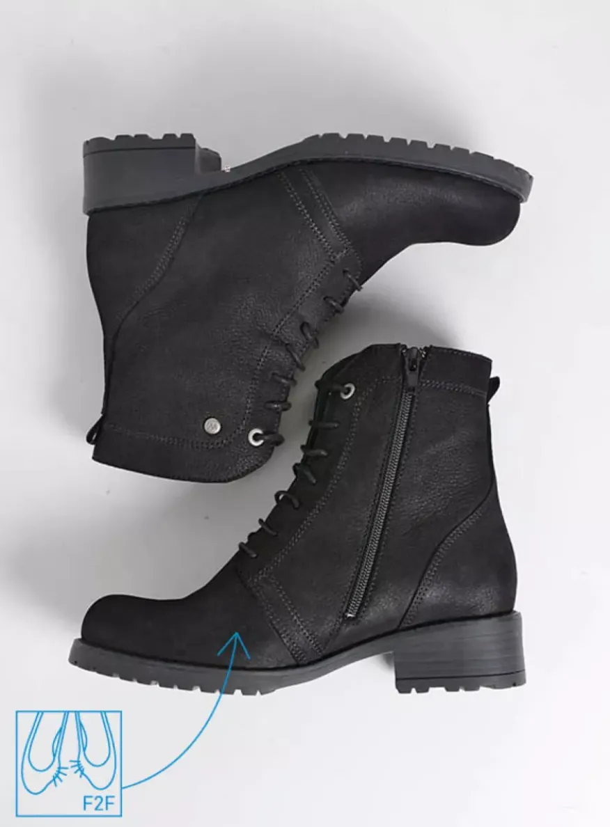 Quinta F2F - zwart nubuck