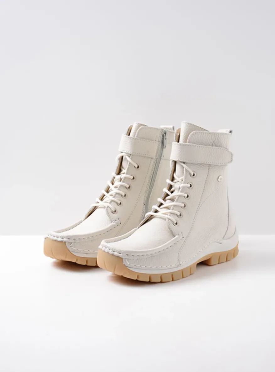 Reach - creme wit leer