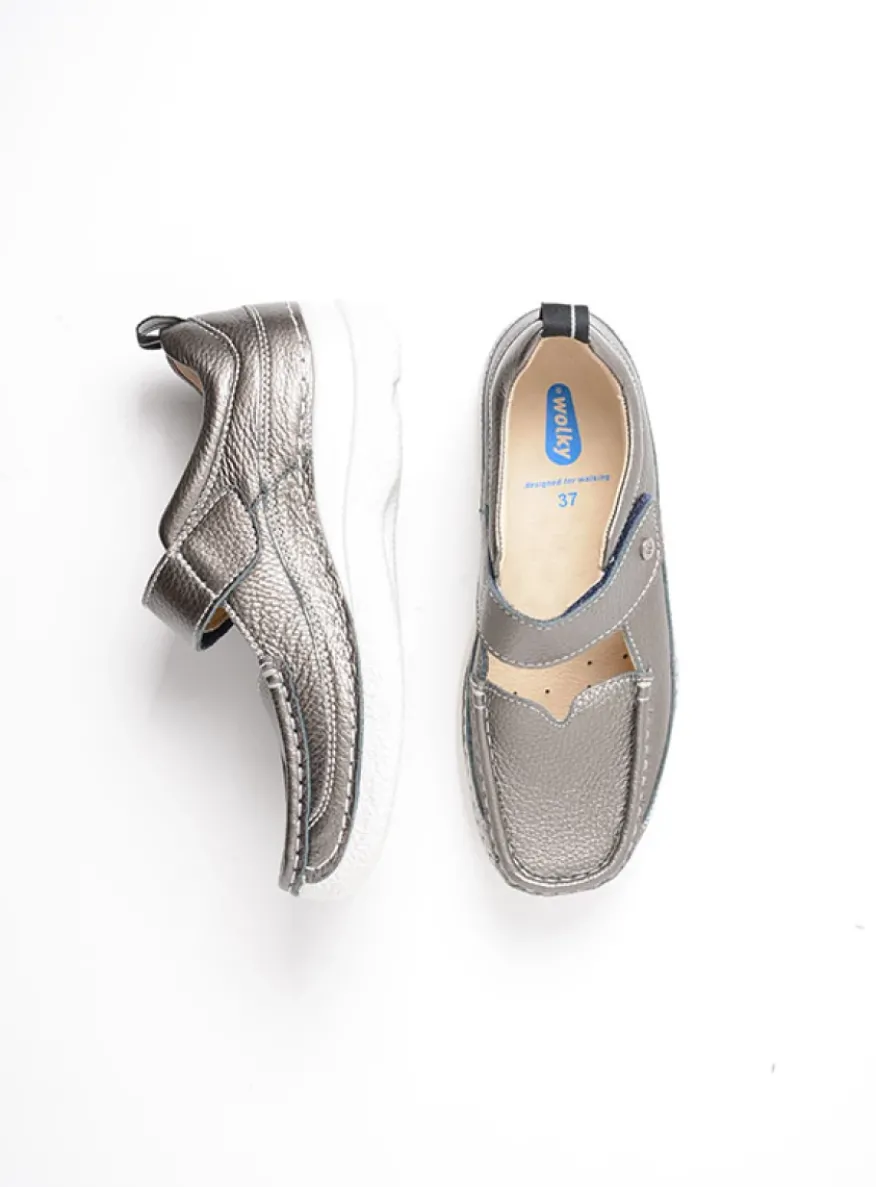 Roll Combi - antraciet leer