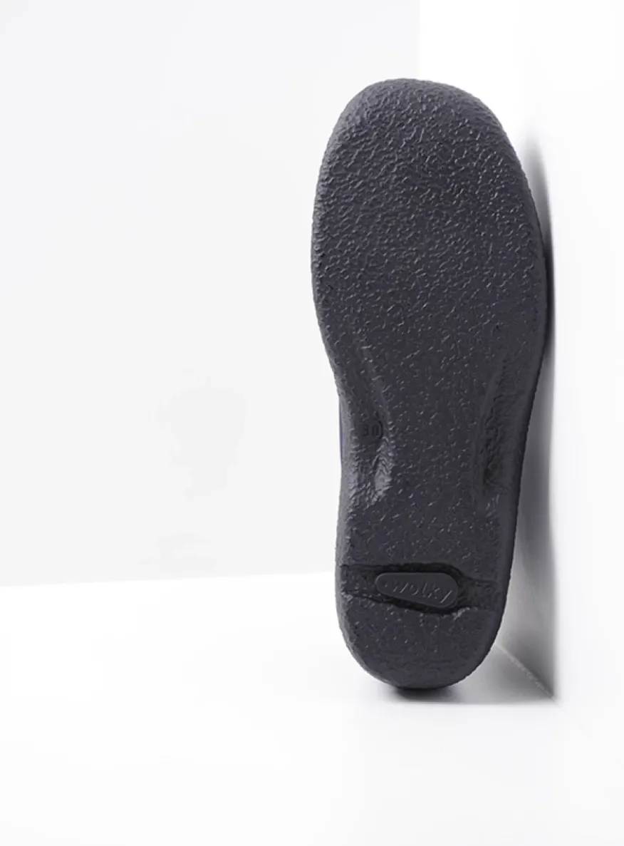 Roll Jacky - blauw nubuck