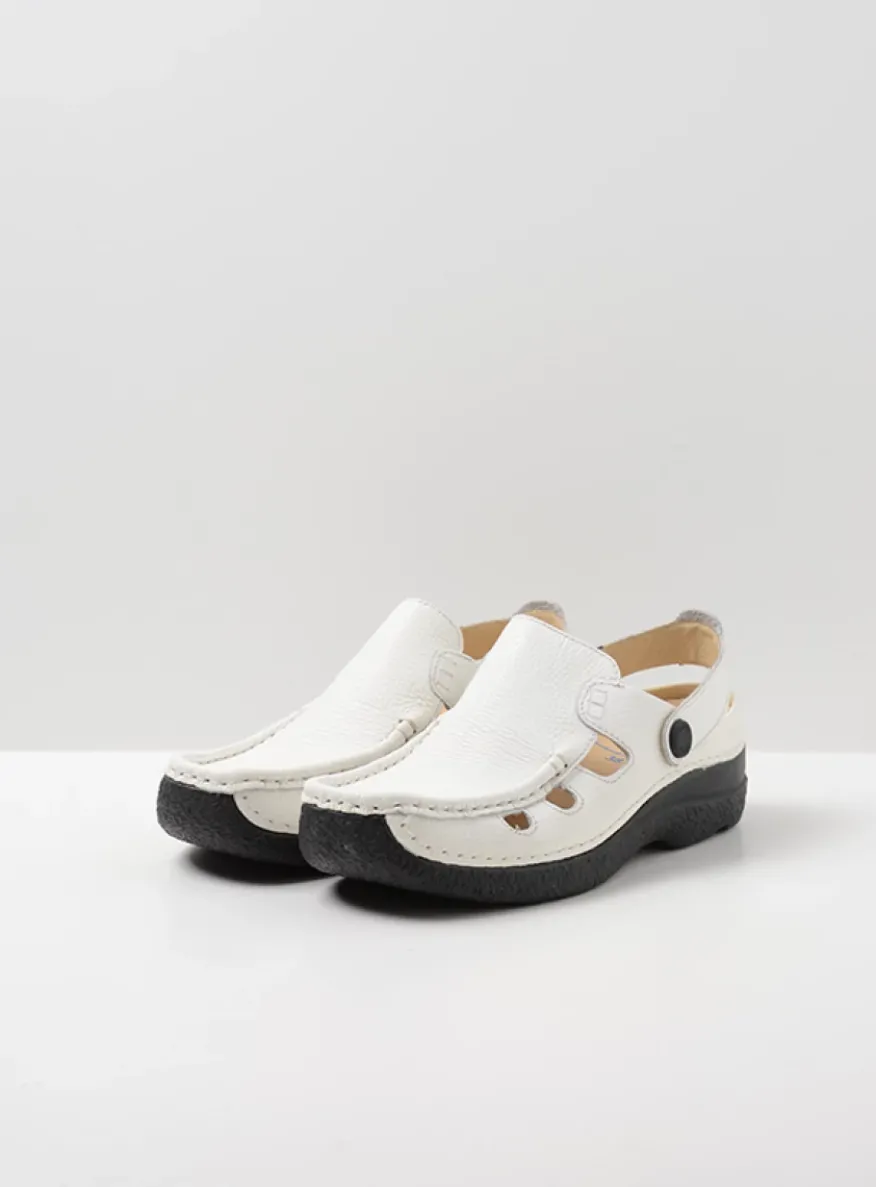 Roll Multi - wit leer