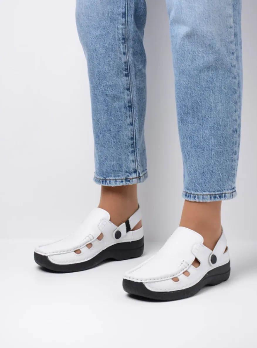 Roll Multi - wit leer