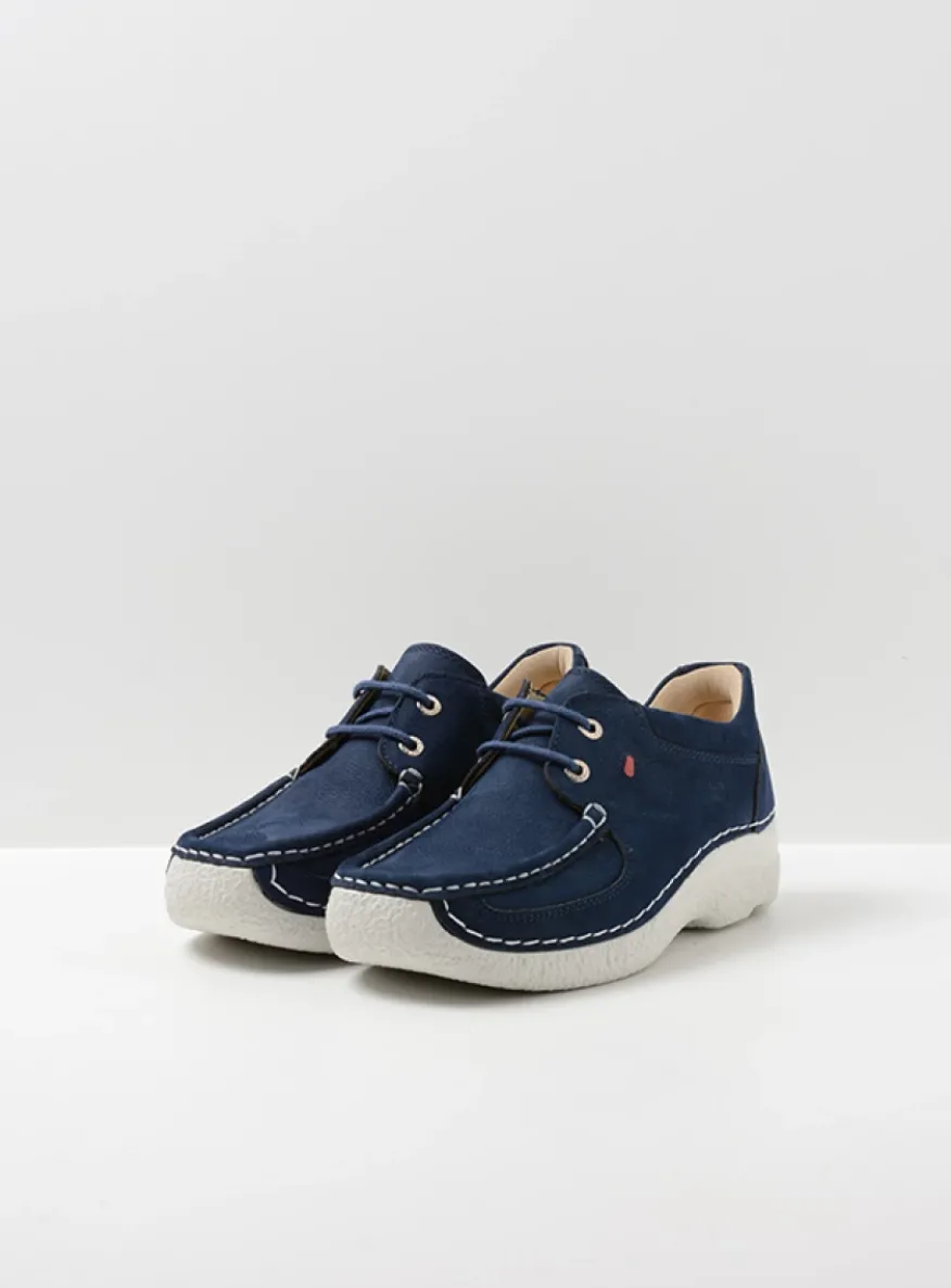 Roll Shoe - denim nubuck