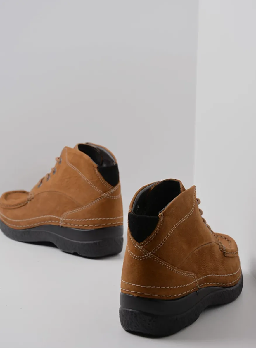 Roll Shoot - cognac nubuck