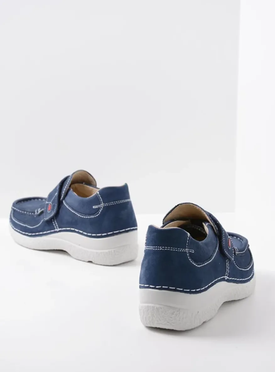 Roll Strap - denim nubuck