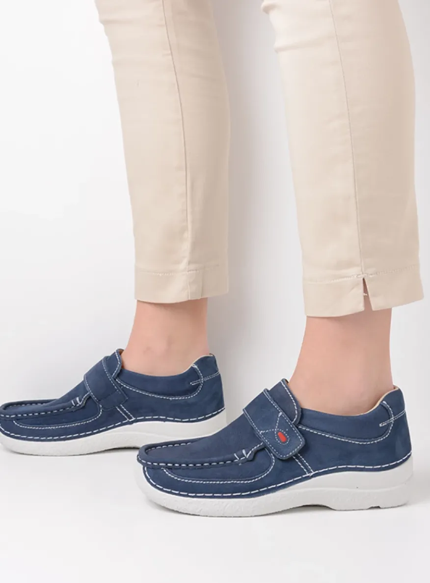 Roll Strap - denim nubuck
