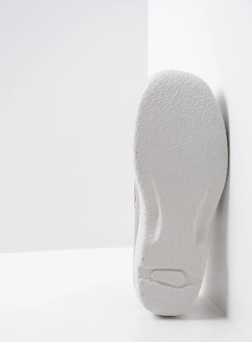 Roll Strap - lichtgrijs nubuck