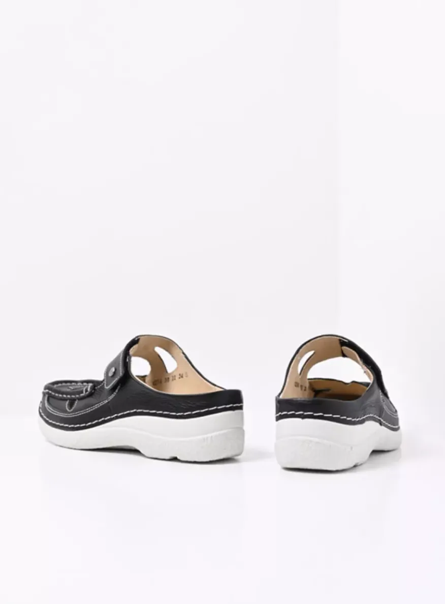 Roll Talaria - zwart leer