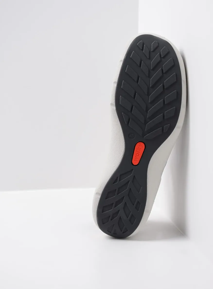 Rolling Sun - blauw leer