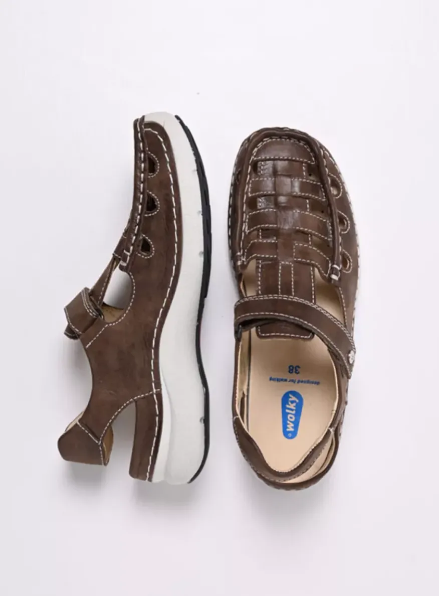 Rolling Sun - cederbruin effectleer