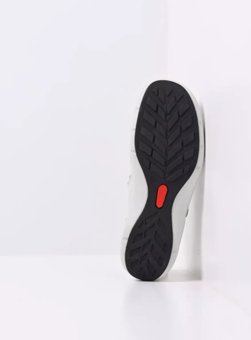 Rolling Sun - gebroken wit effectleer