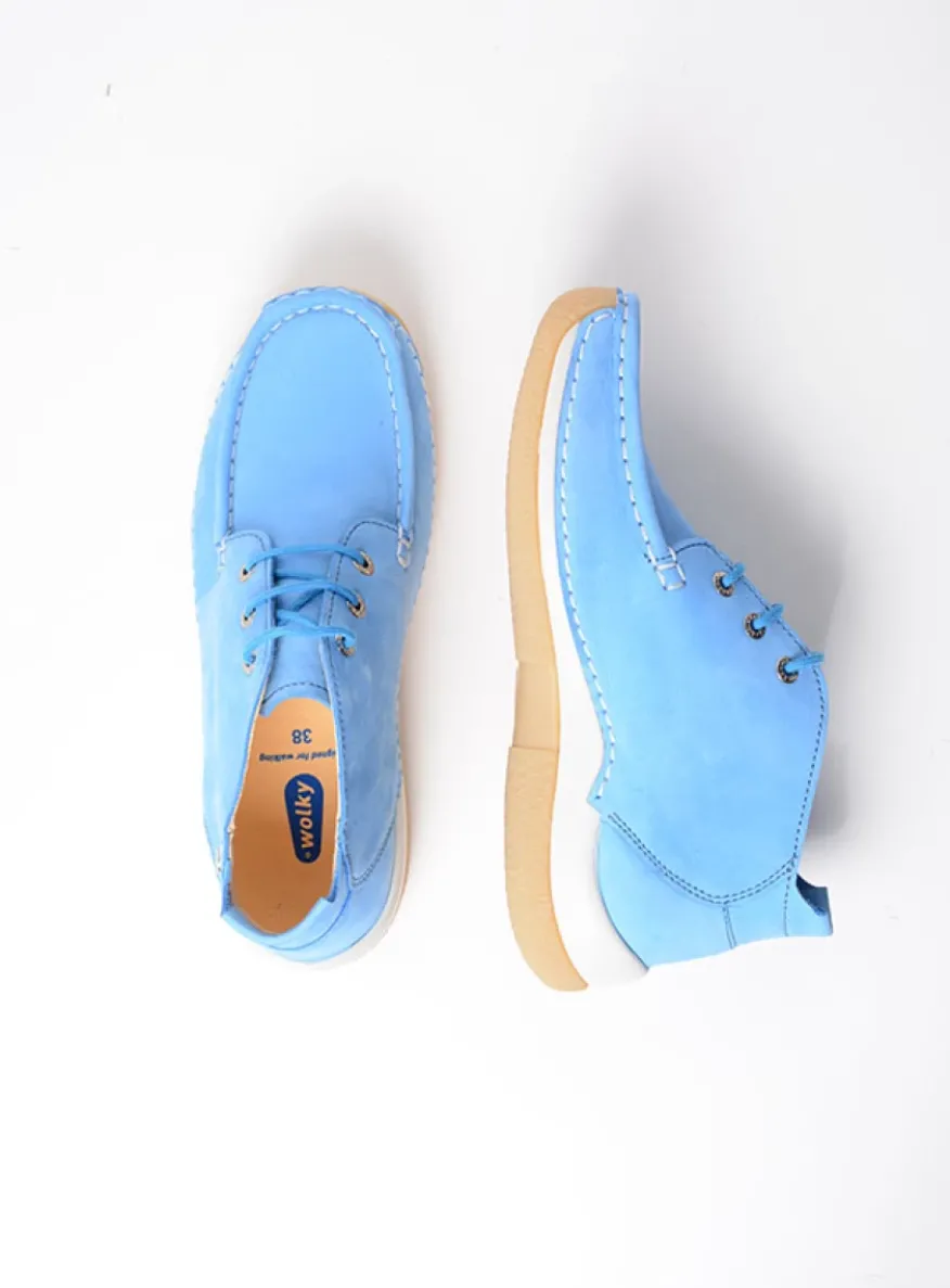 Rosella - lichtblauw nubuck