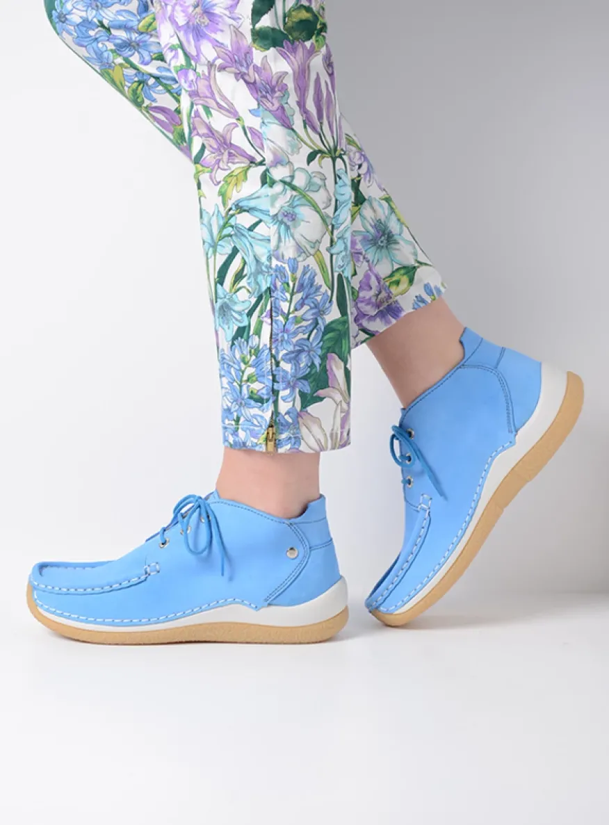 Rosella - lichtblauw nubuck