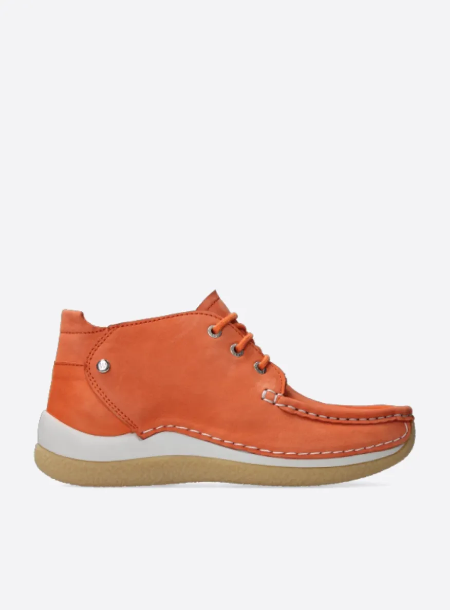 Rosella - oranje nubuck
