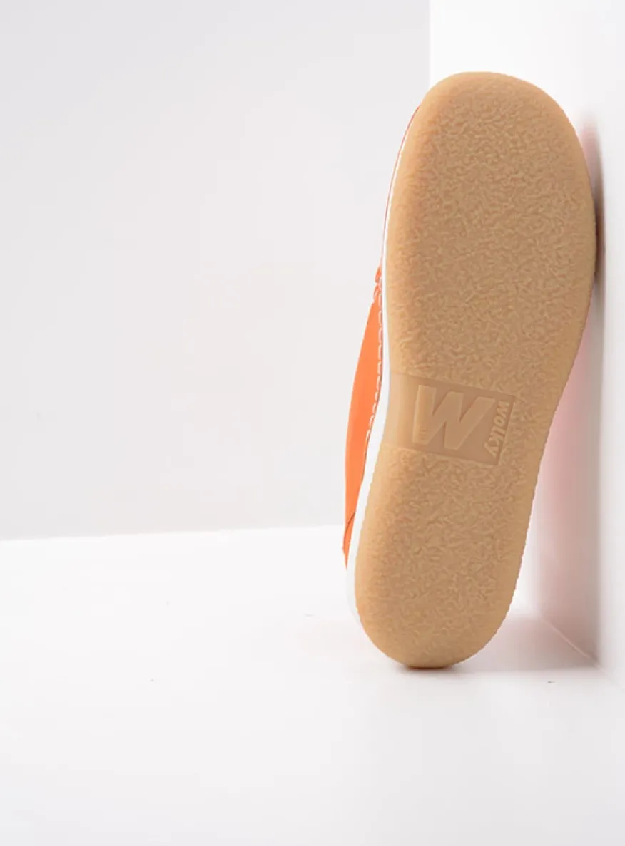 Rosella - oranje nubuck