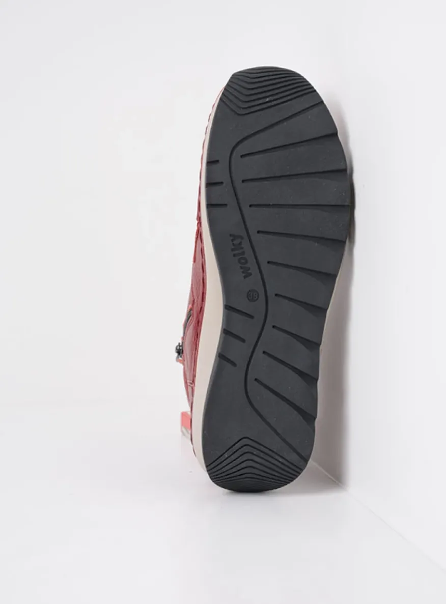 Salado - bordeauxrood leer