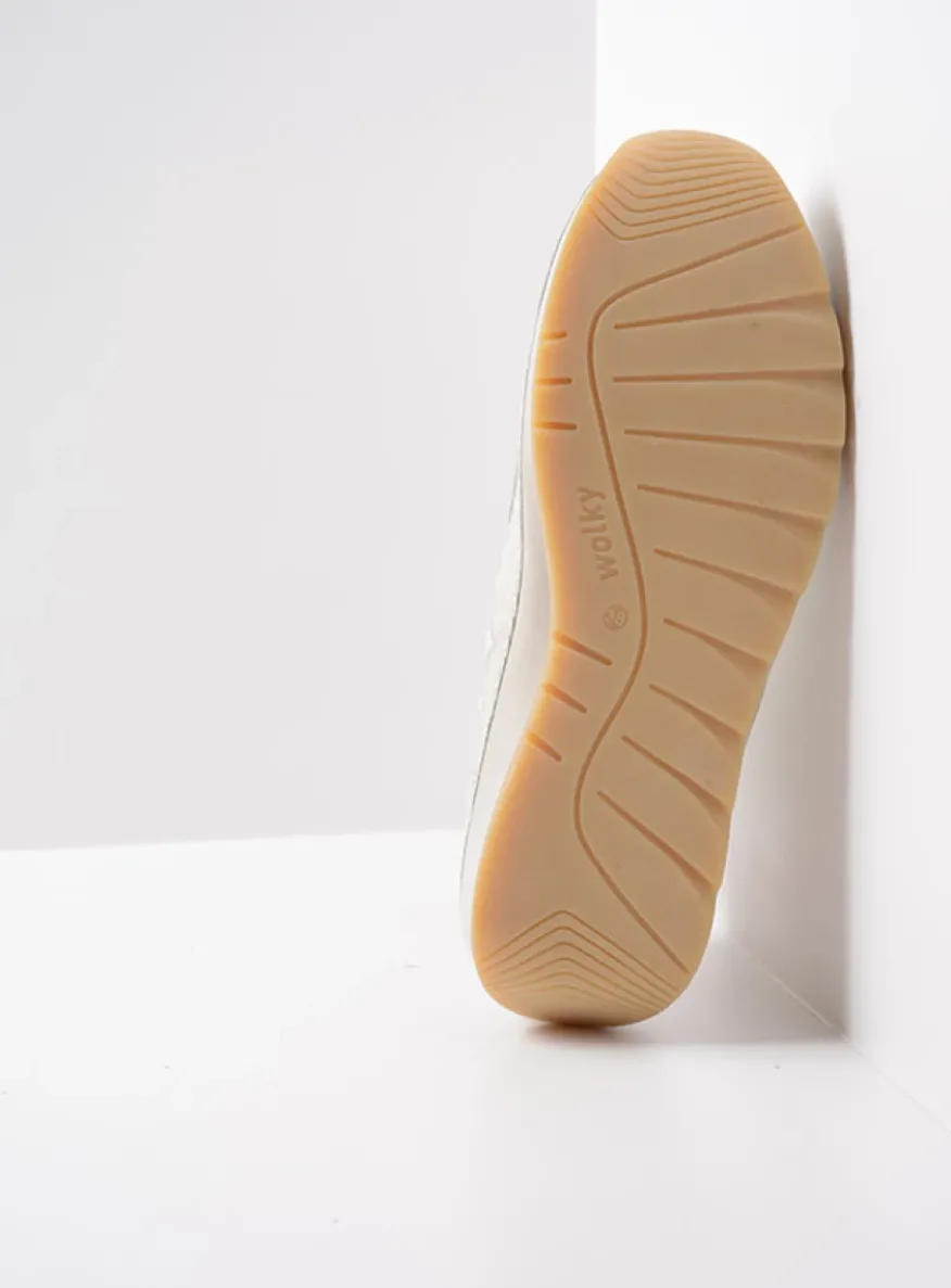 Salado - creme wit leer