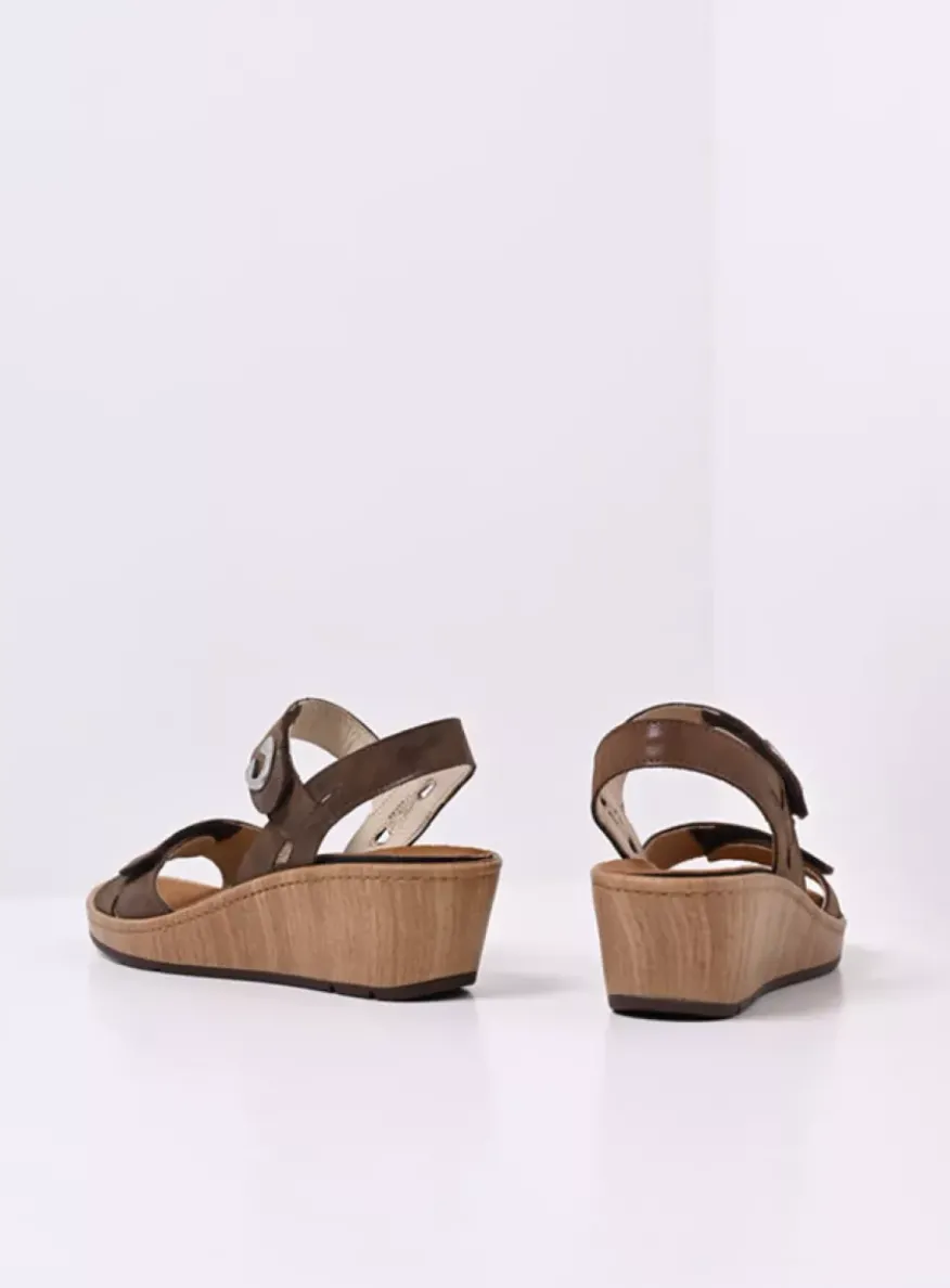 Sanibel - cederbruin effectleer