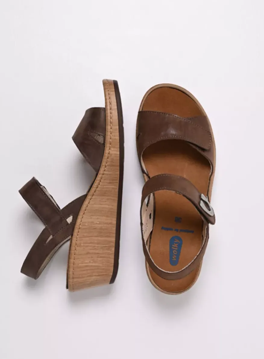 Sanibel - cederbruin effectleer