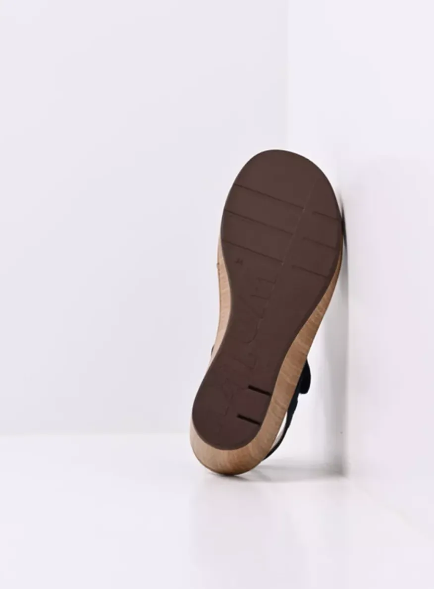 Sanibel - denim effectleer