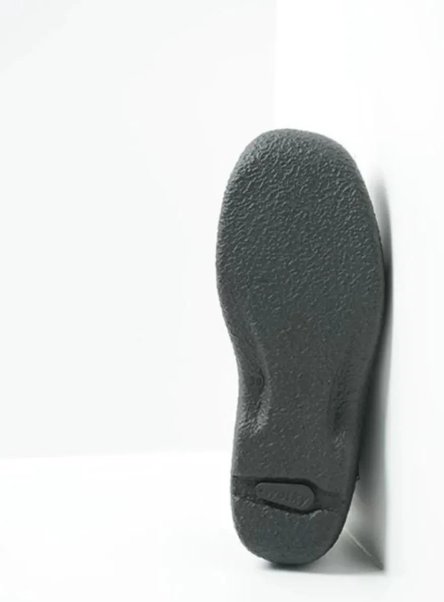 Seamy Moc - blauw nubuck