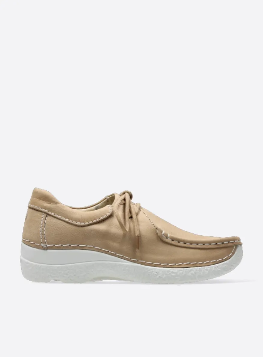 Seamy Shoe - beige nubuck